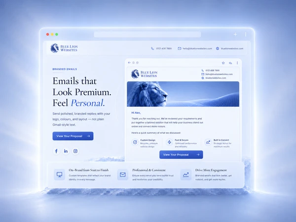 Branded Emails – hover