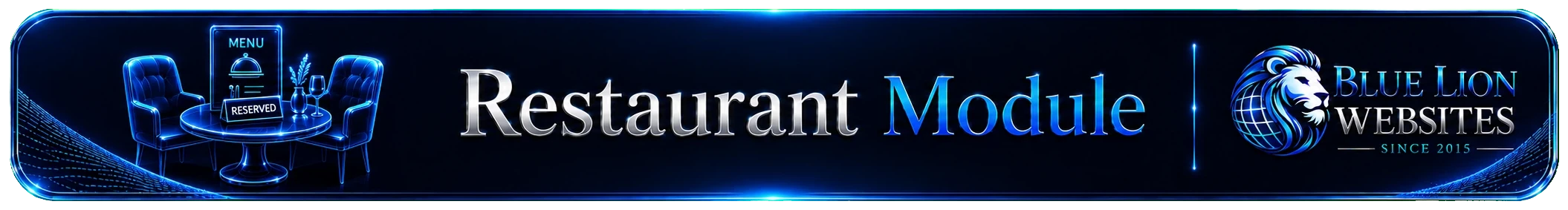 Restaurant Module section header